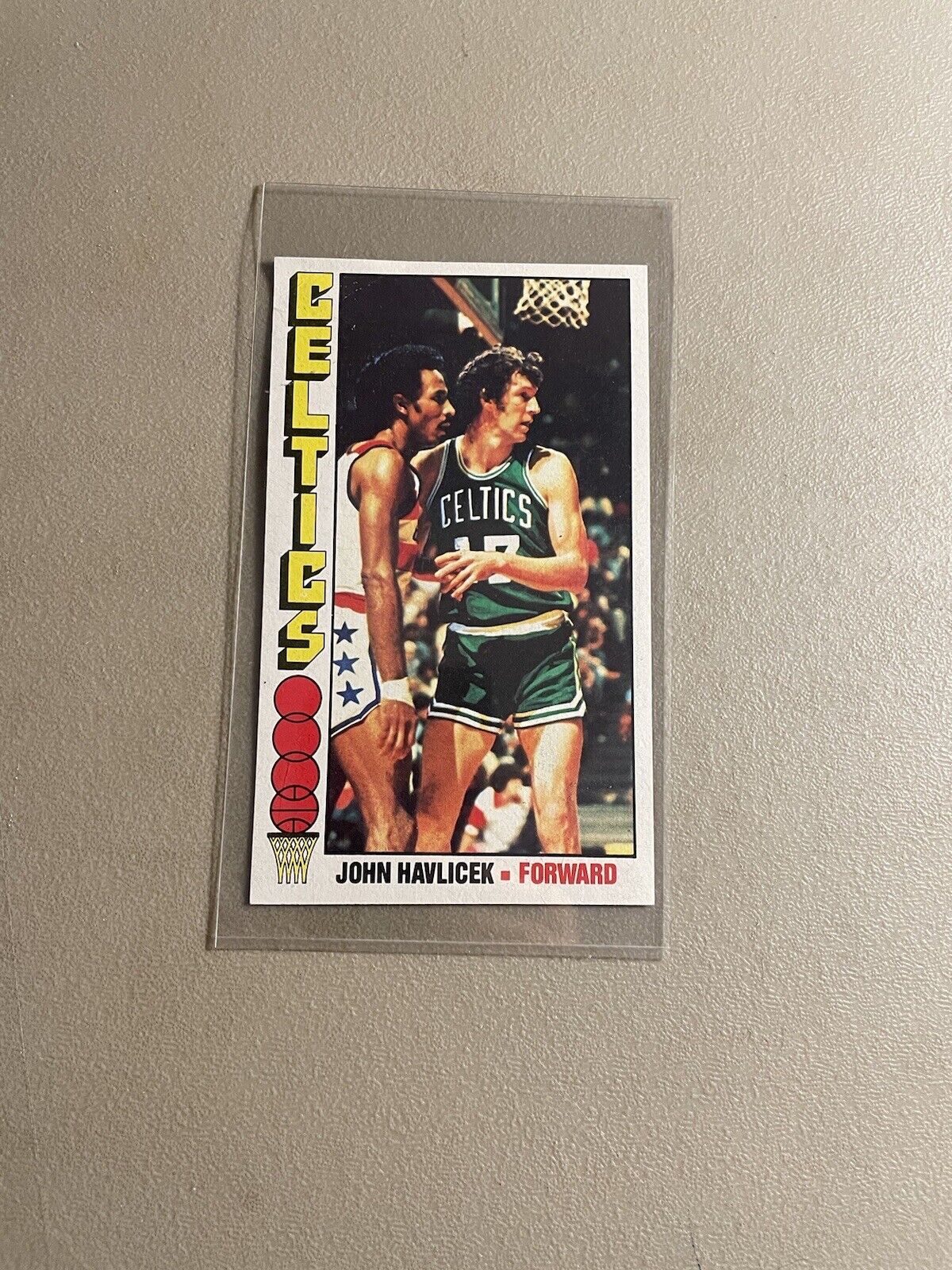 1969 Topps Boston Celtics John Havlicek Basketball Card
