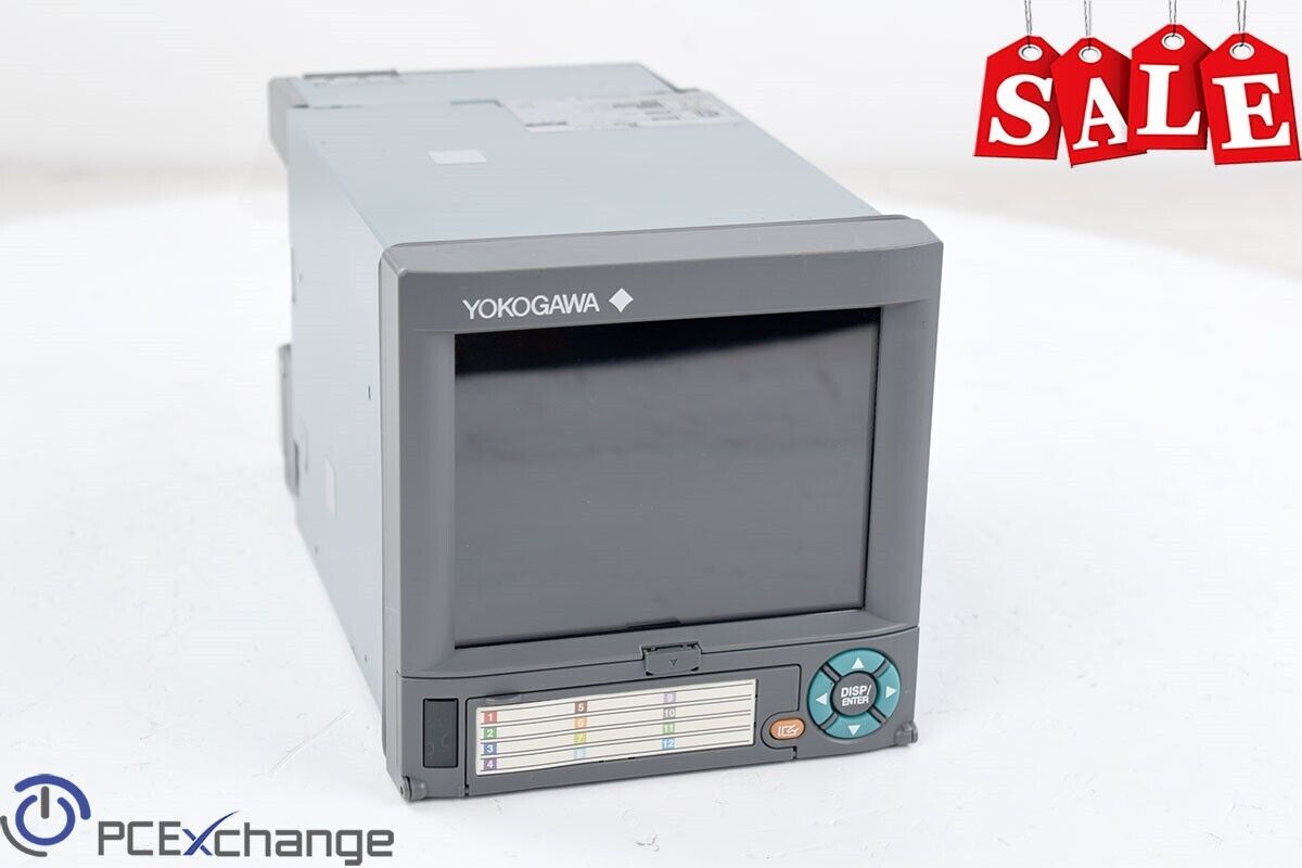 Yokogawa Electric DX1006 Daqstation Chart Recorder USB1 DX1006-1-4-2 Style H1 S1