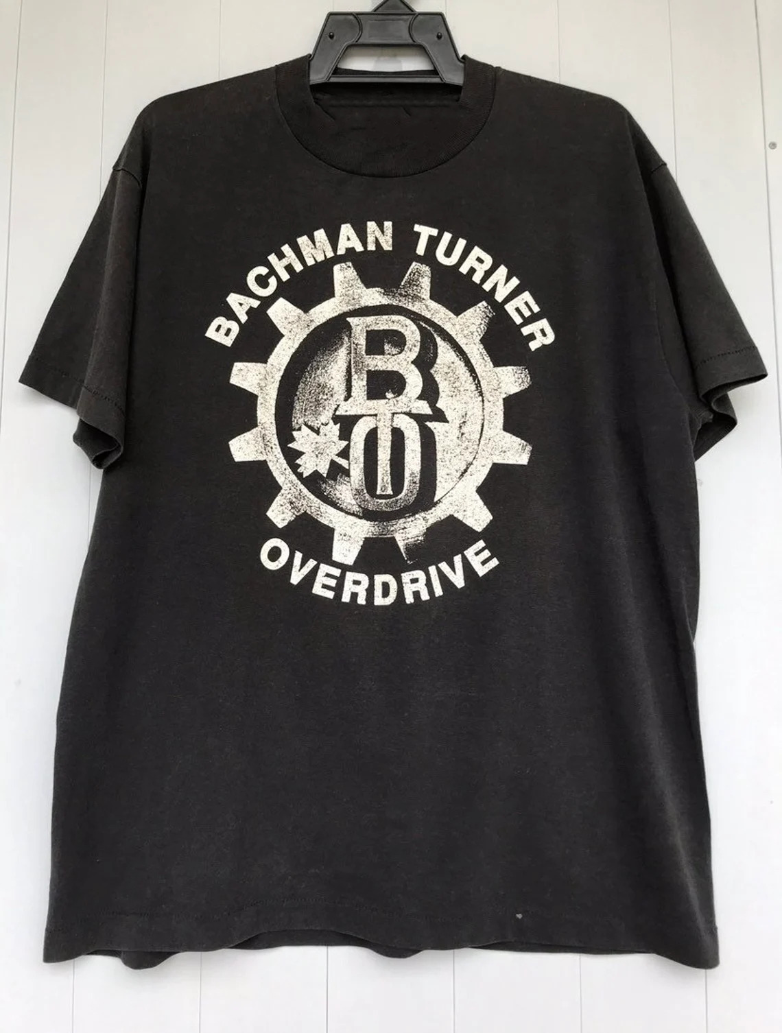 Vtg Bachman Turner Overdrive Band For Fans Cotton Black Unisex Tee Shirt AM067
