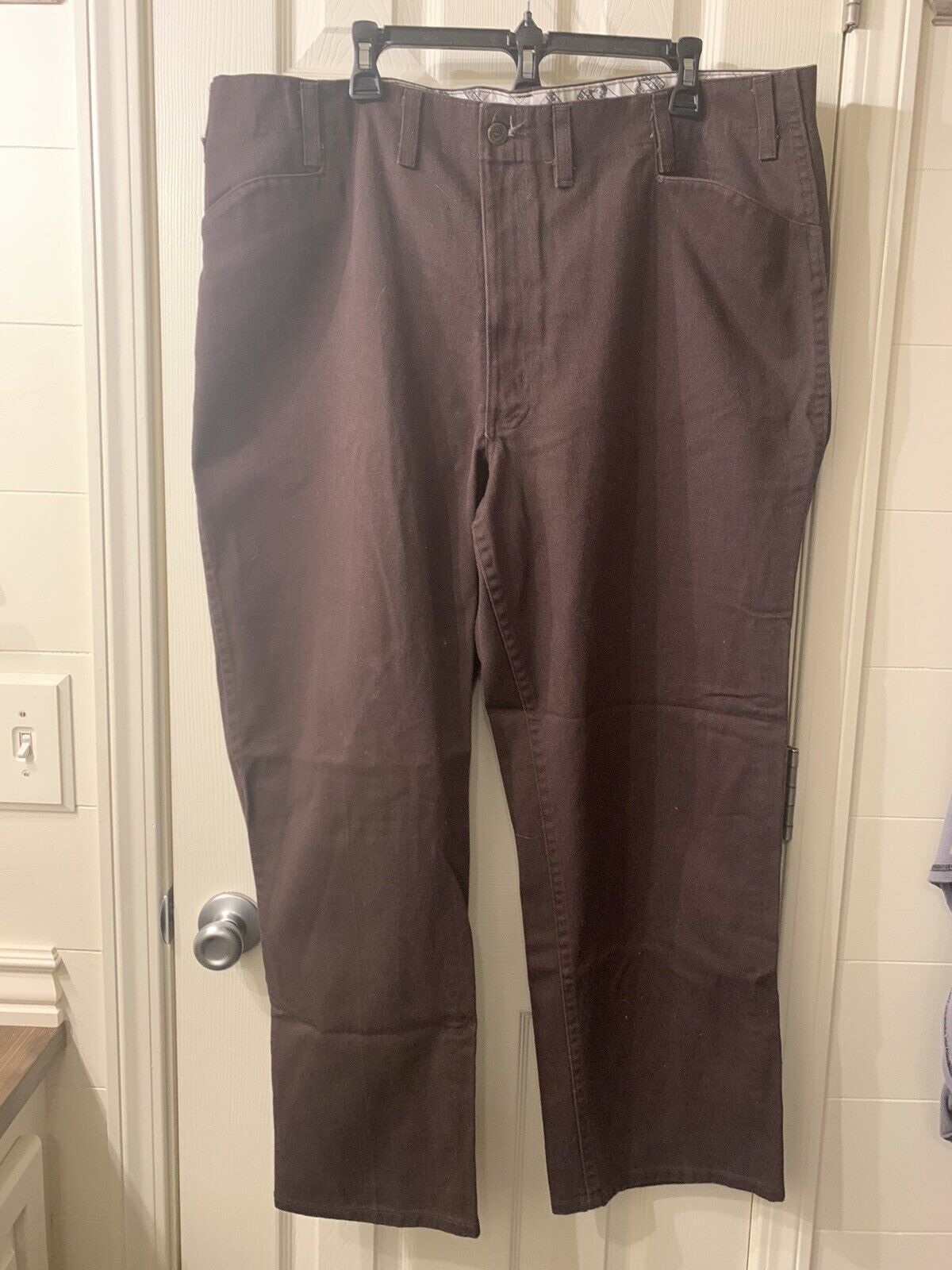 Vintage Ben Davis Men’s Brown Baggy Durable Pants Size 44 Style 697