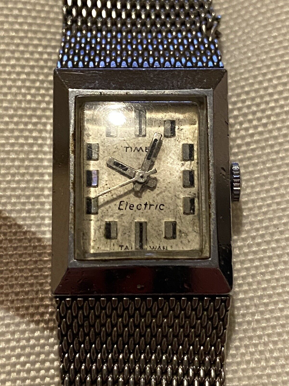 Vintage Watch Timex Electric Stainless Steel