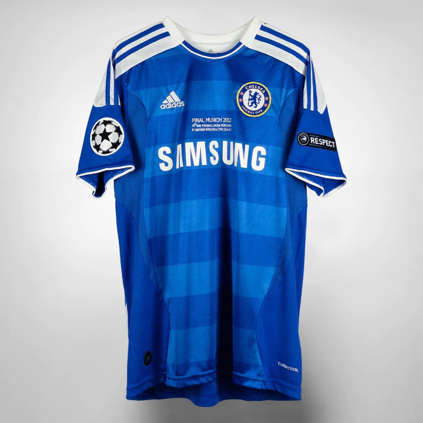 Chelsea 2011/2012 Retro Home Jersey UCL Final, Lampard #8