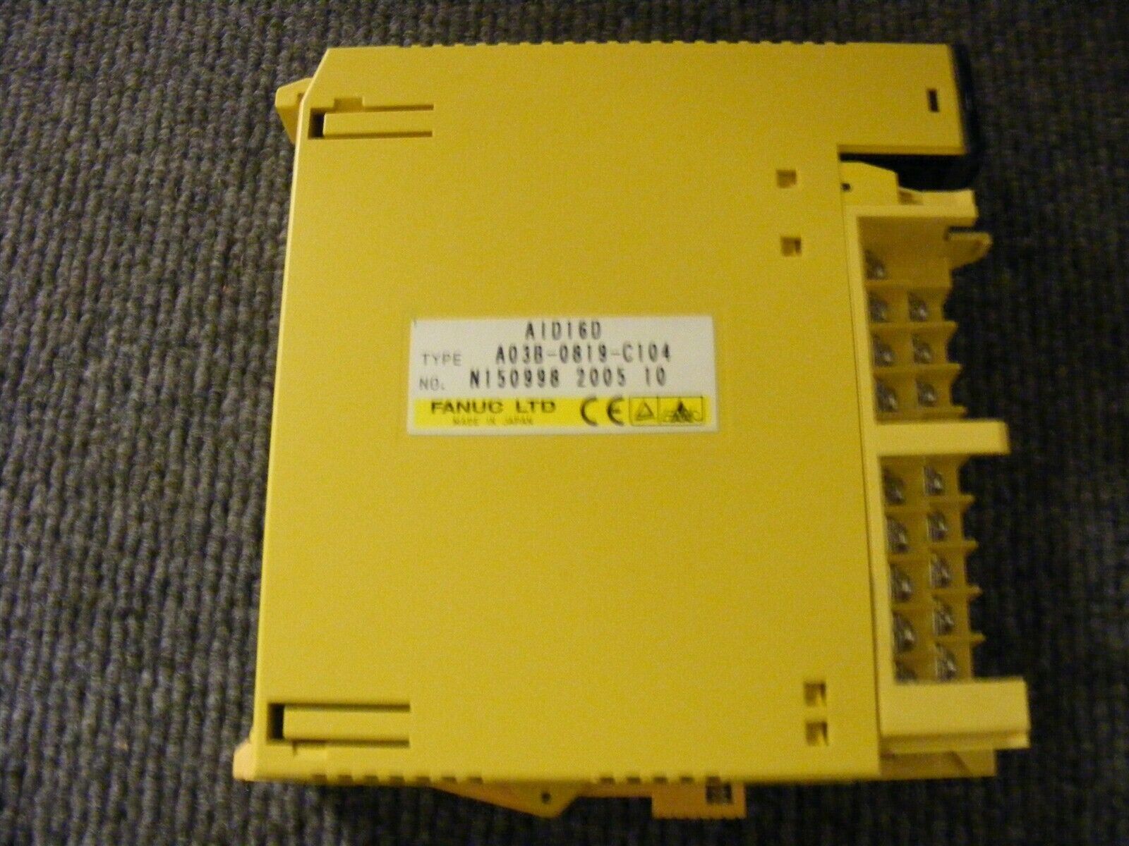 Fanuc 16 Point Input Module Model AID16D P/N A03B-0819-C104