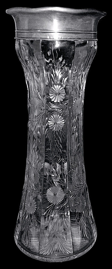 Gorham American Brilliant Cut Glass Large 12 3/4\