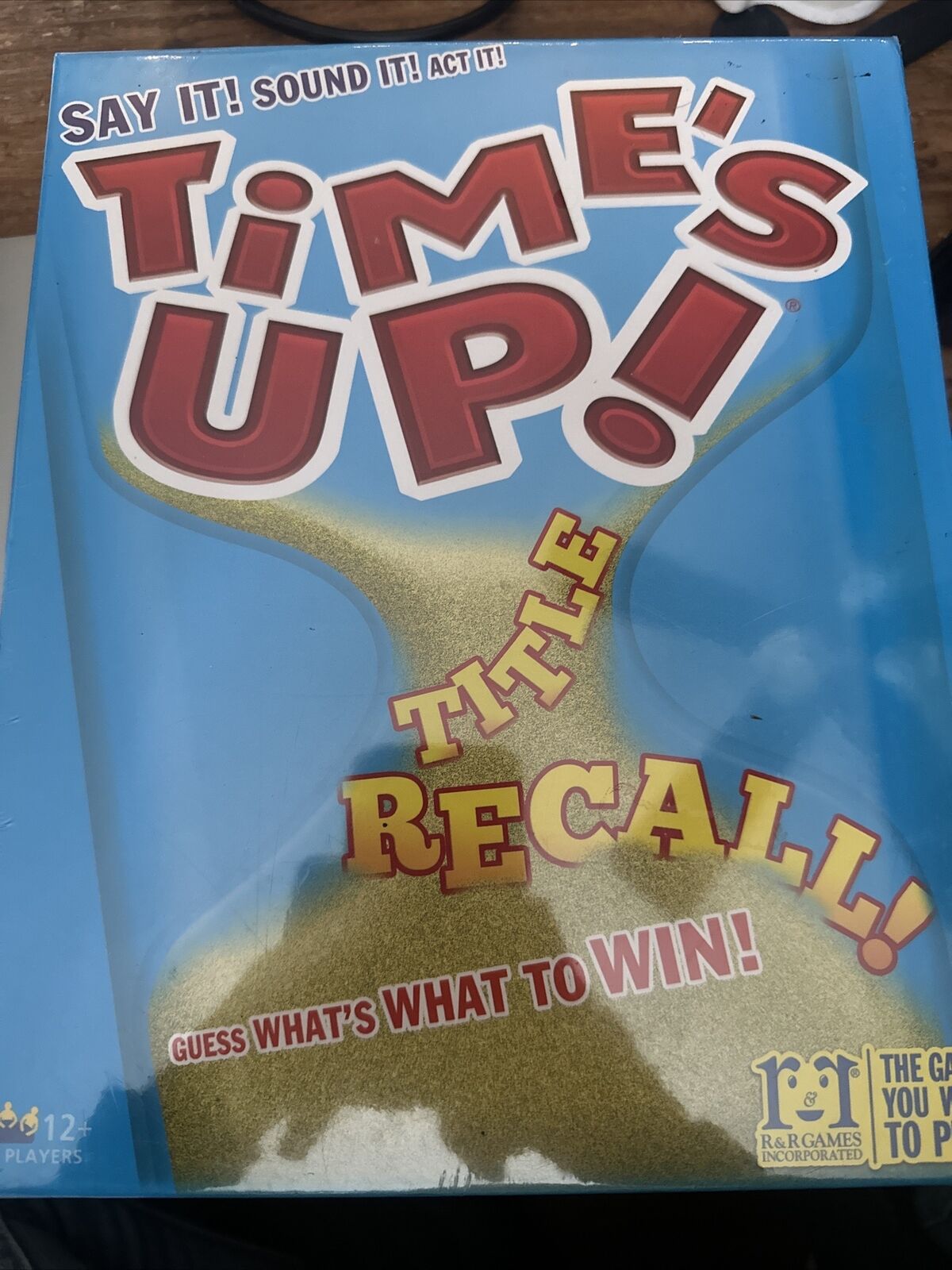 Time\'s Up Title Recall Game, R&R Games Inc. Brand New/Factory Sealed
