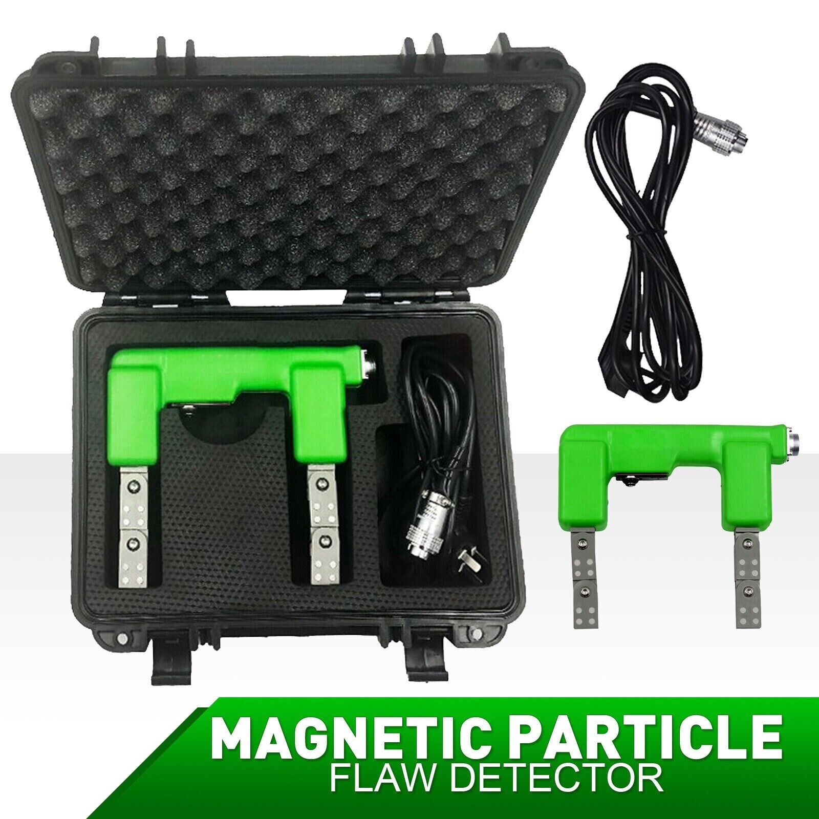 Magnetic Particle Flaw Detector Magna Flux AC Electromagnetic Yoke Tester Tool
