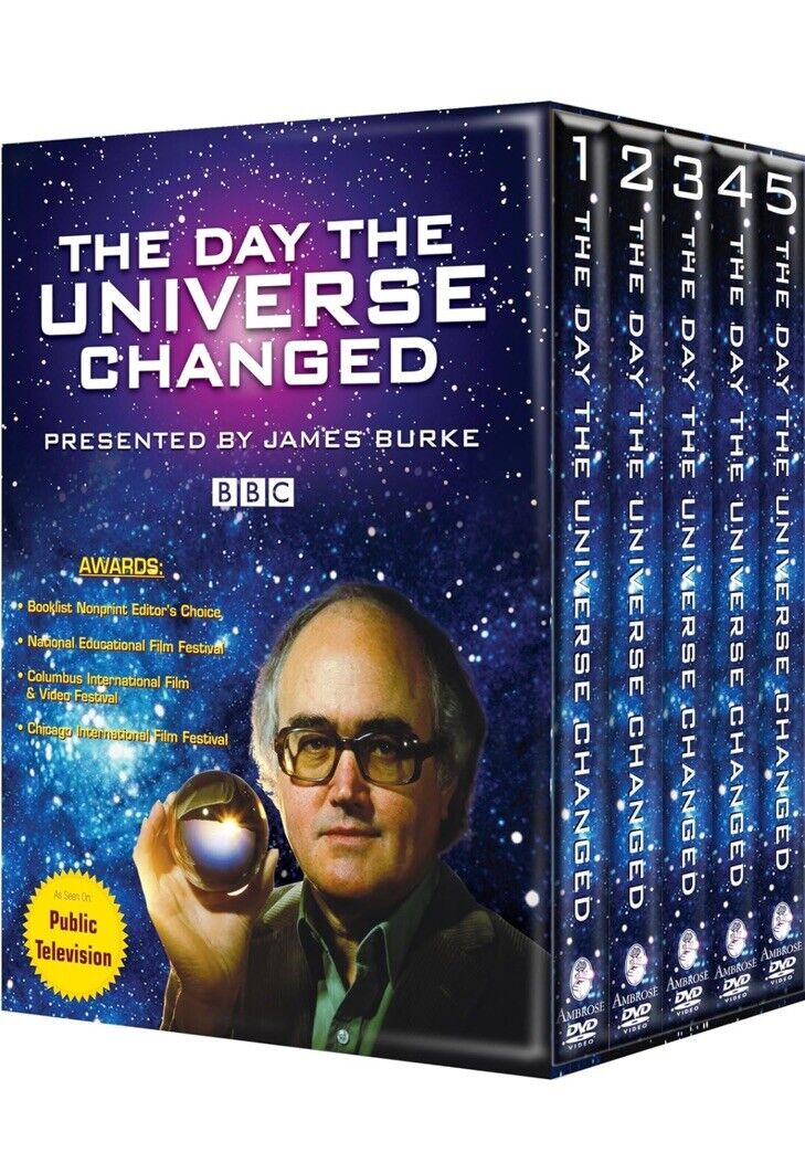 BBC Documentary- 5 Disc; James Burke The Day the Universe Changed