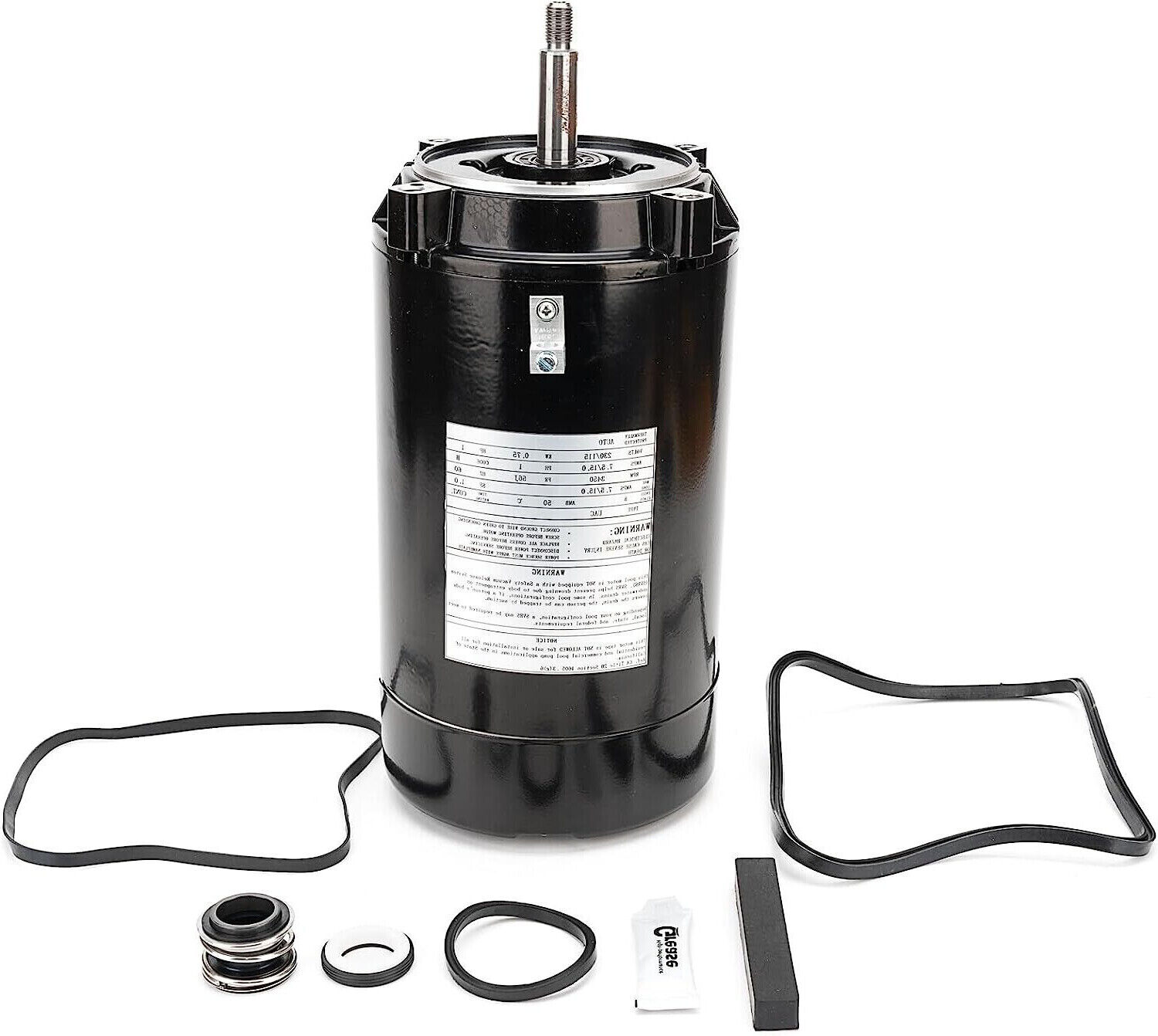 Pool Pump Motor and Seal Replacement Kit For Hayward Max Flow,Super Pump UST1102
