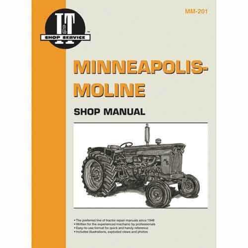 I&T Shop Manual Collection fits Minneapolis Moline fits Massey Ferguson