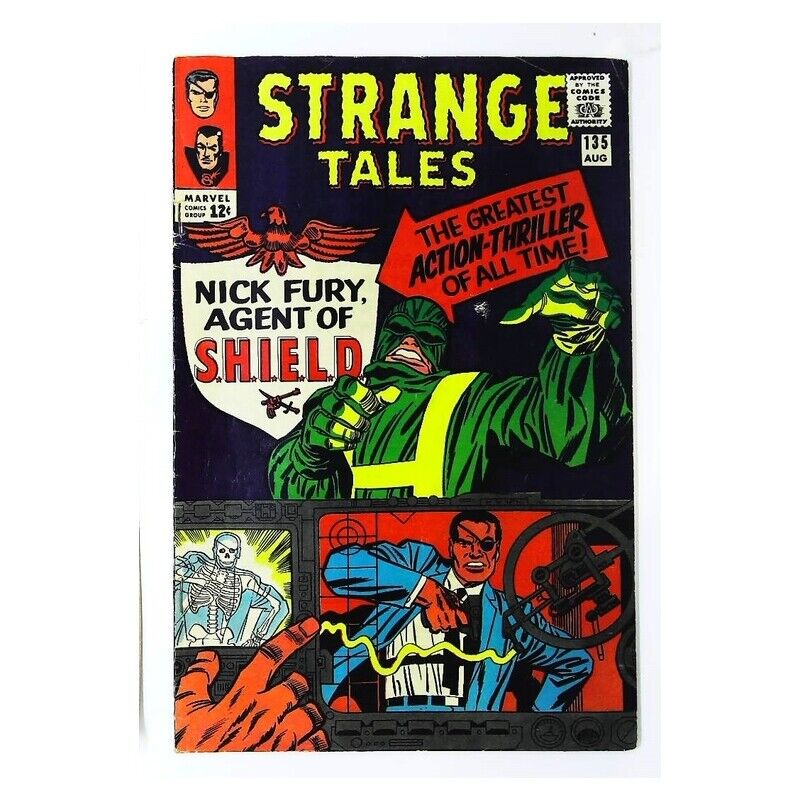 Strange Tales (1951 series) #135 in Fine minus condition. Marvel comics [q~