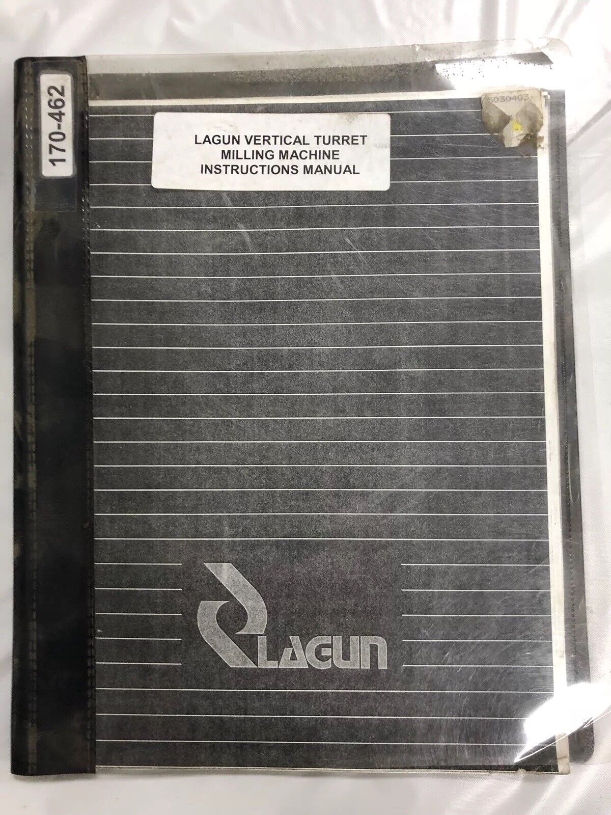 Lagun Vertical Turret Milling Machine FTV-4L, Instruction Manual