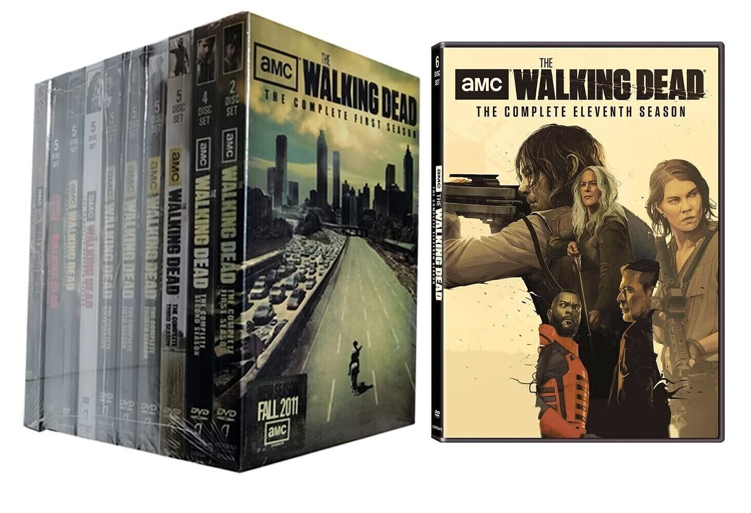 The Walking Dead Complete Series S easons 1-11 (DVD 53-Disc Box Set ) Region 1