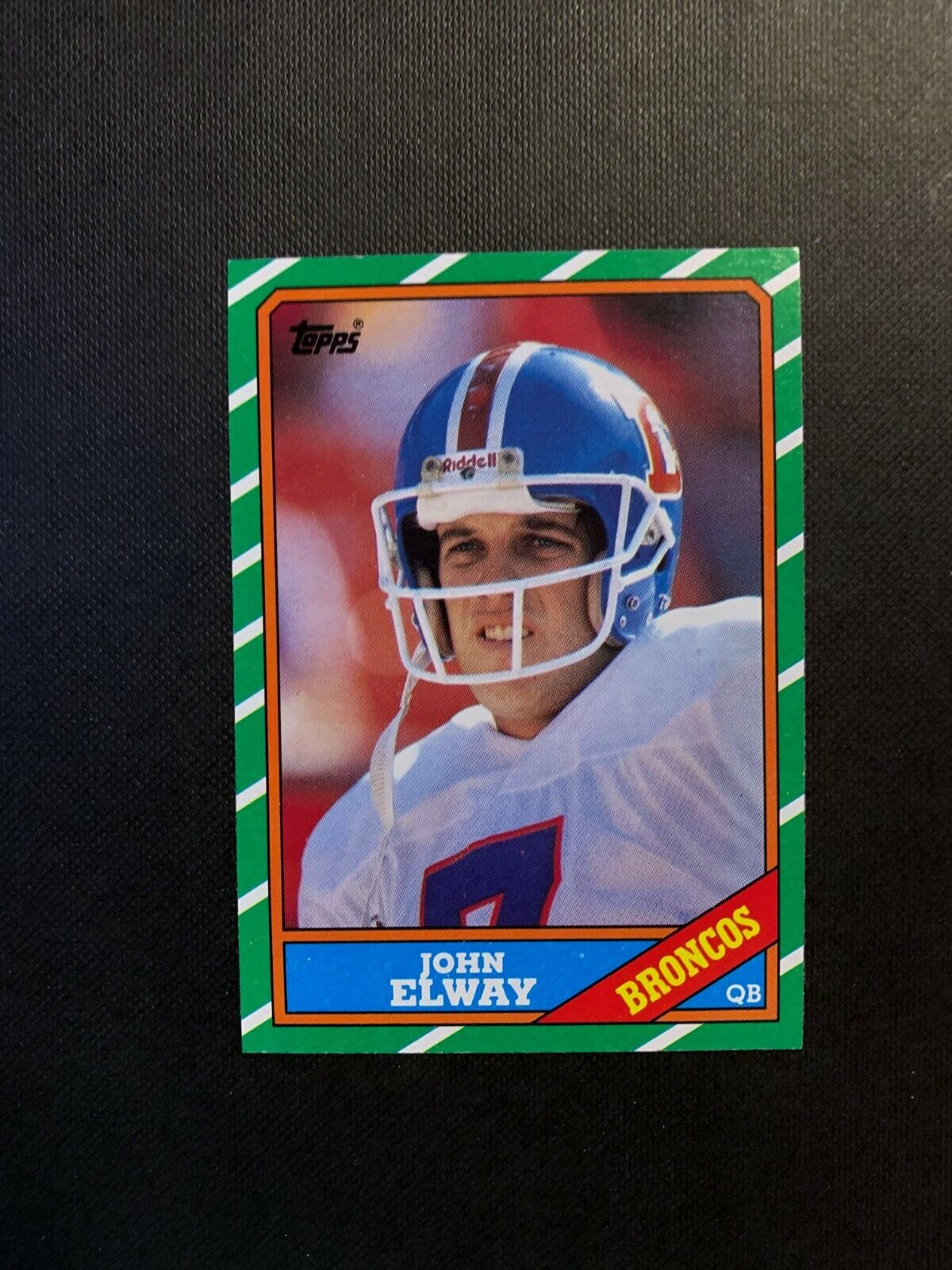 1986 Topps John Elway Denver Broncos #112 Football Card