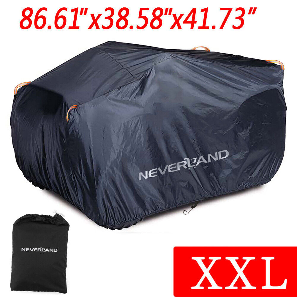 XXL ATV Cover Waterproof Sun Rain Dust All Weather Protection For Polaris Can-Am