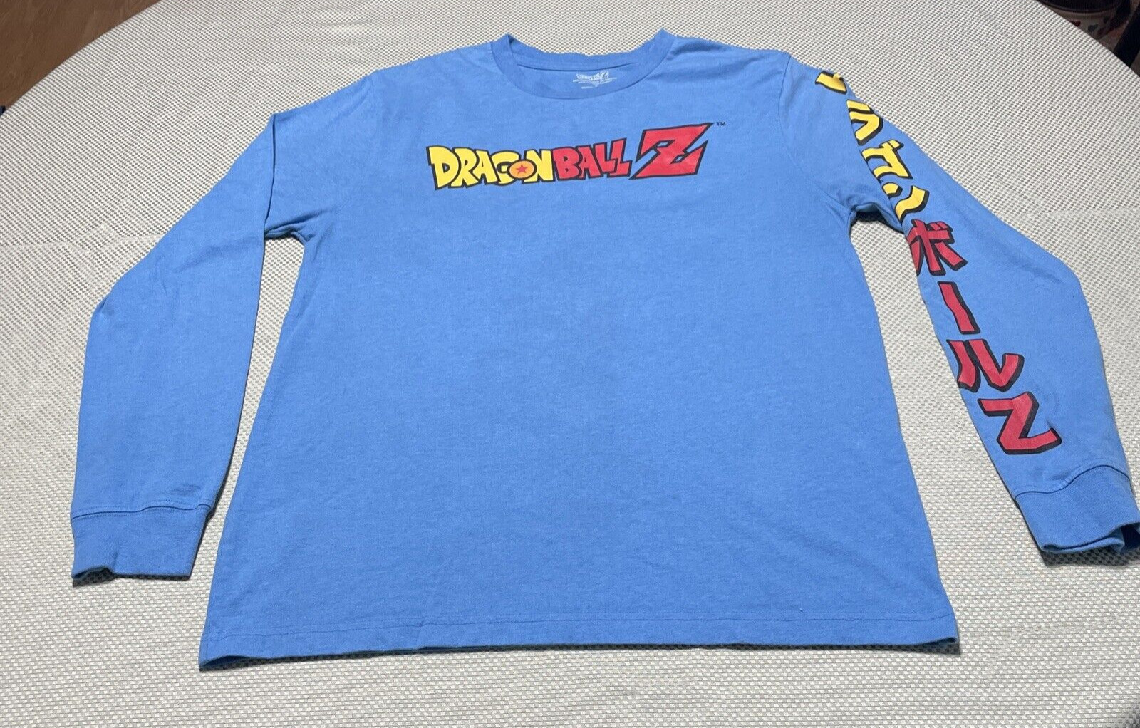 Vintage Dragon Ball Z Long Sleeve T Shirt Med Anime Double Sided Rare Deadstock