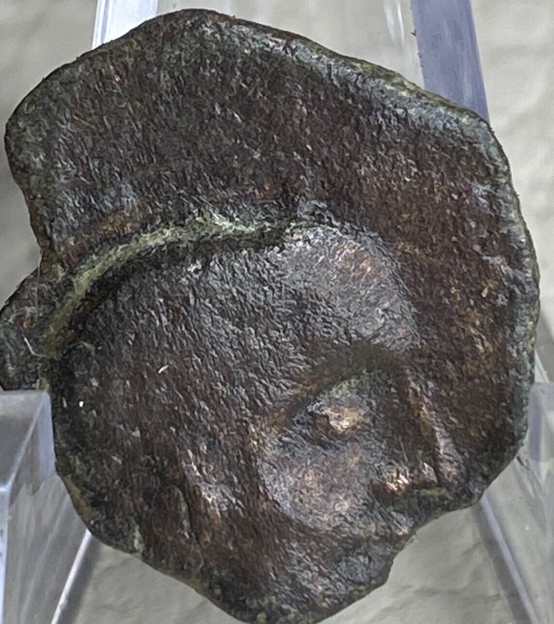 Rare Ancient Celtic Coin 100BC Obulco Turdetani People Authentic Iberian Genuine