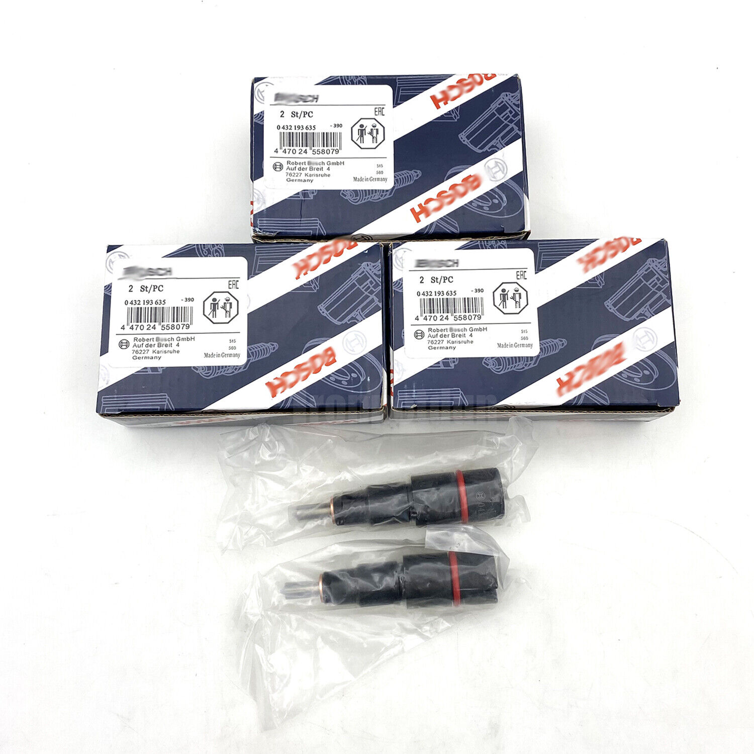 6 Pack Fuel Injectors RV275 Valve 24V for 98.5-02 Dodge Cummins 5.9L 40-50 HP