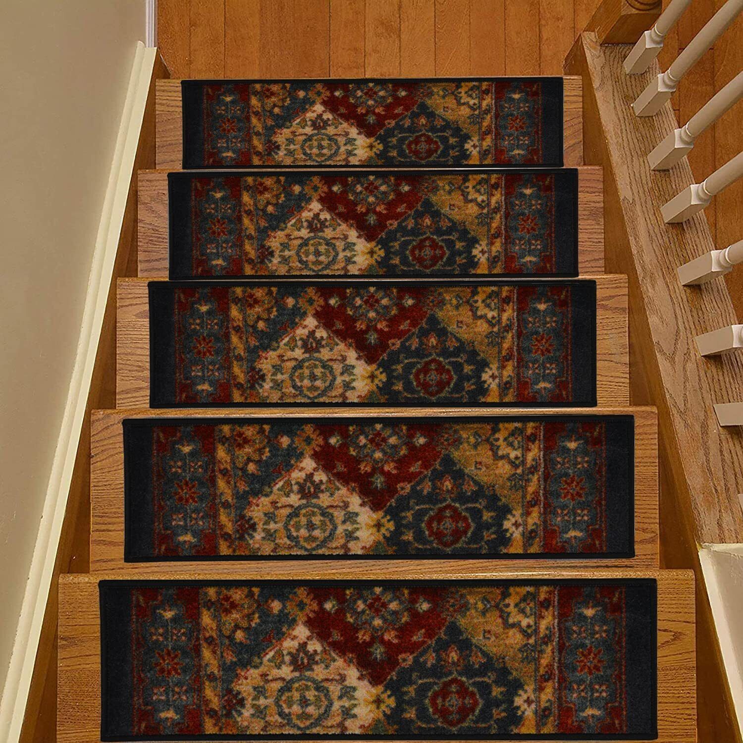 Nevita Collection Stair Treads Indoor Premium Quality Bakhtiari Design 9\