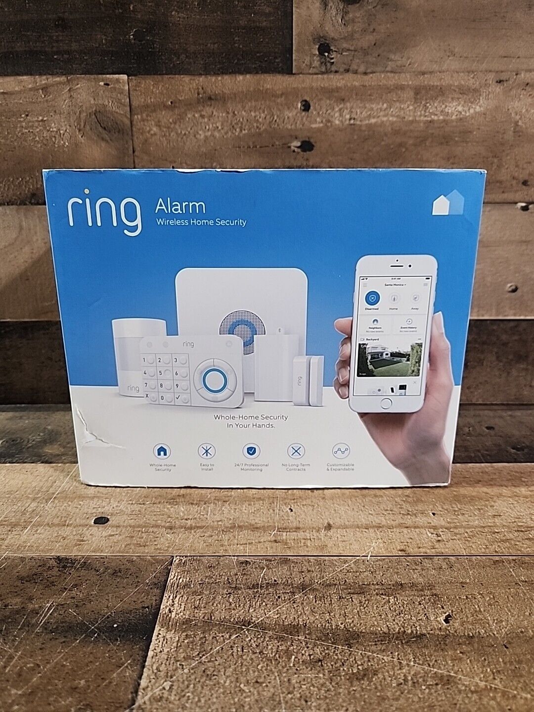 Brand New Ring Alarm Wireless Whole Home Security System Works With Alexa. L-1