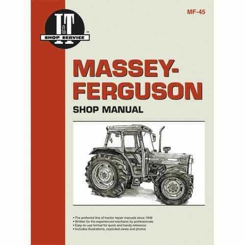 I&T Shop Manual fits Massey Ferguson 375 398 362 365 390 383 390T