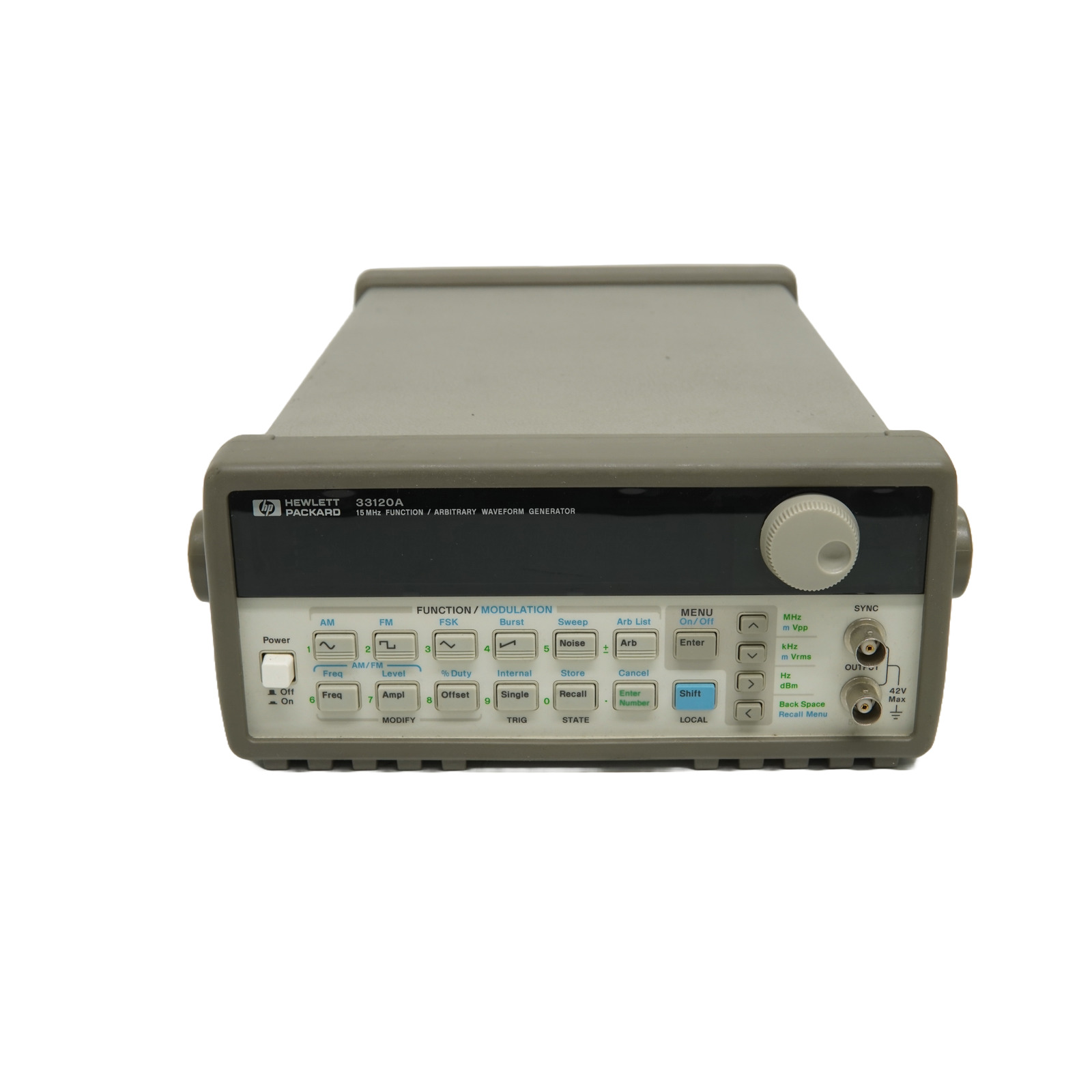 HP  / Agilent 33120A 15 MHz Function / Arbitrary Waveform Generator