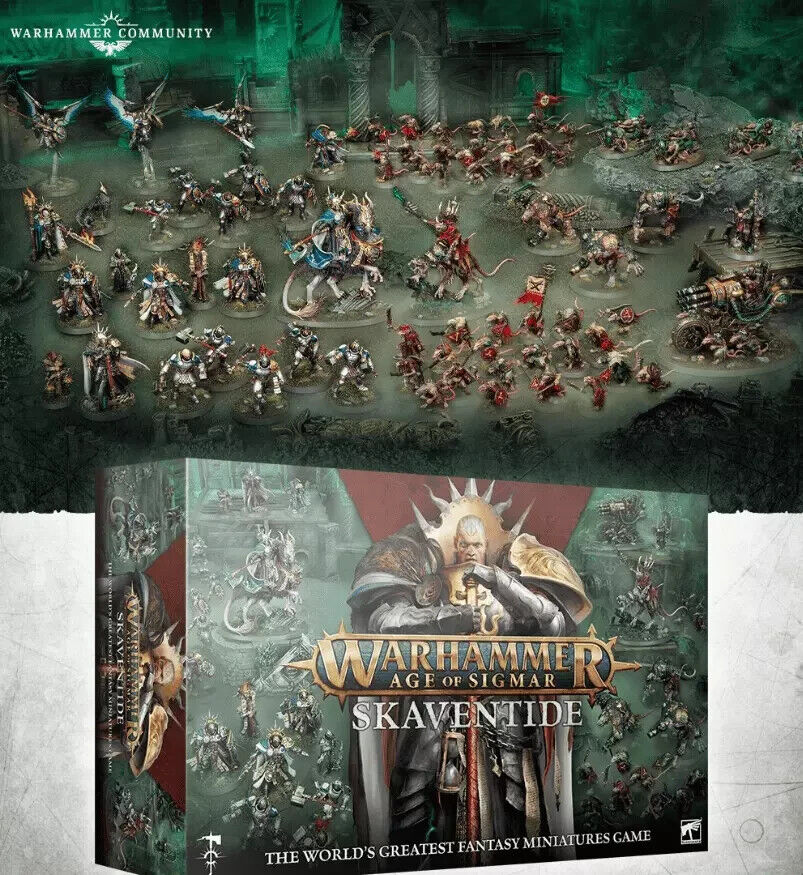 Warhammer Age of Sigmar Skaventide 4th Ed Launch Box Pre-Order for 7-13