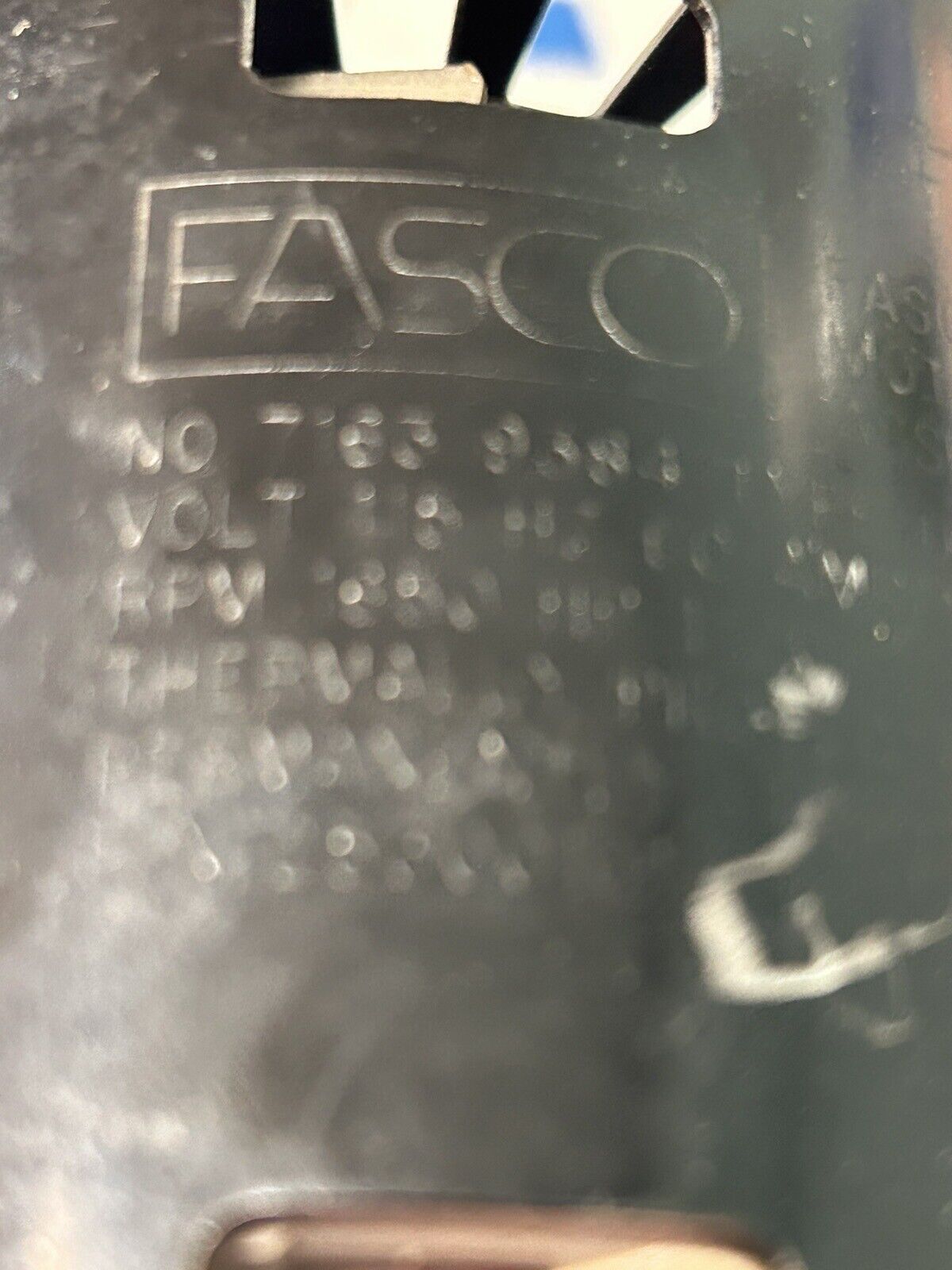 Fasco Evaporator Motor 7163-9581 115V  1550 Rpm 