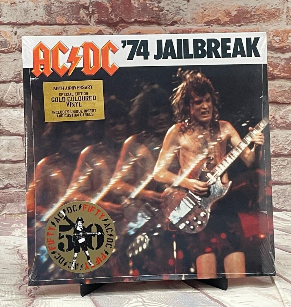 AC/DC - \'74 Jailbreak - 50th Anniversary - Gold Vinyl