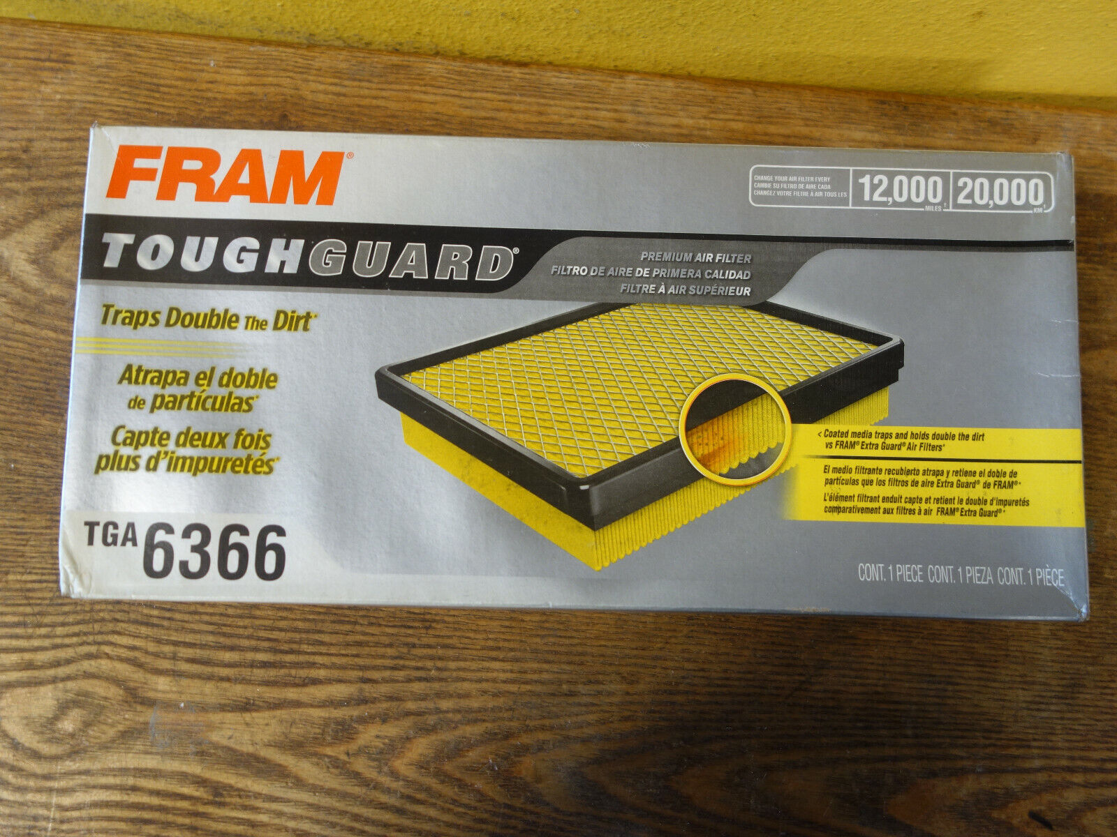 Fram TGA6366 Tough Guard Air Filter