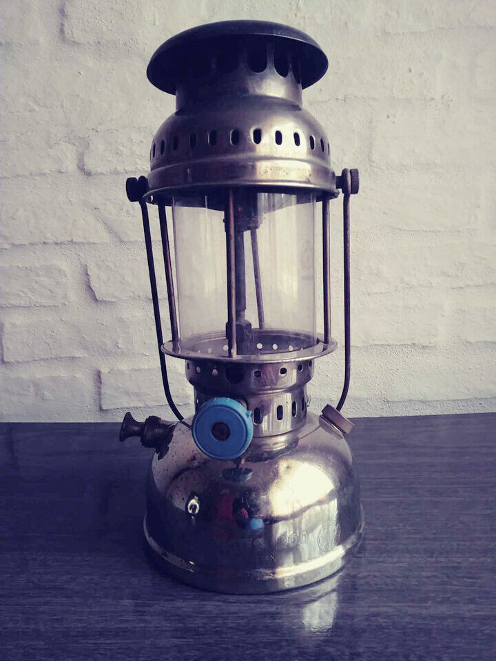 Vintage Optimus 200 lantern lamp 1940s