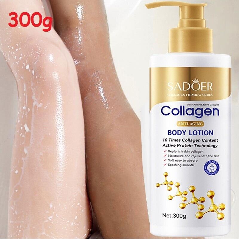 Collagen Milk Face Body Cream Whitening Cream Skin Whitening Body Lotion 300g