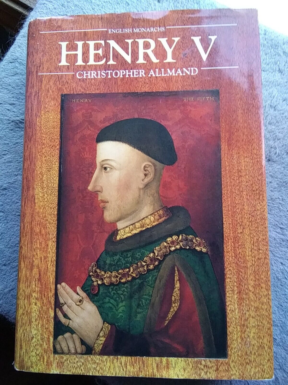 English Monarchs Series: Henry V by Christopher Allmand (1993, Hardcover, DJ)