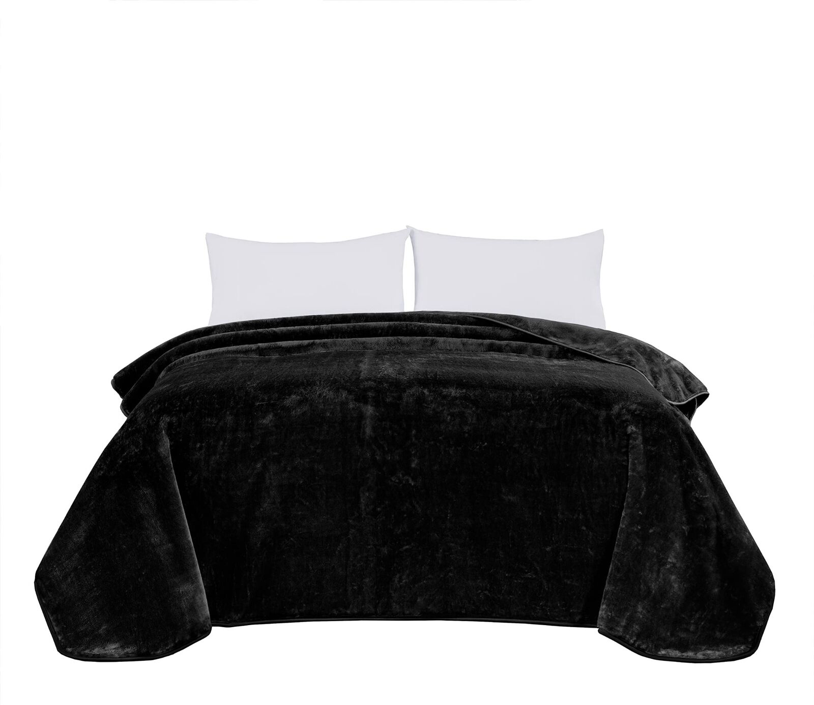9 Pounds Heavy Thick Korean Mink Blanket 85 X 95 Inches- King (Oversized Queen)