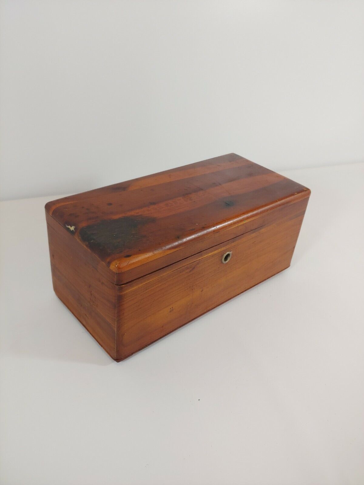 Vintage LANE Cedar Chests Wood Trinket / Jewelry Box Trunk- Salesman Sample?