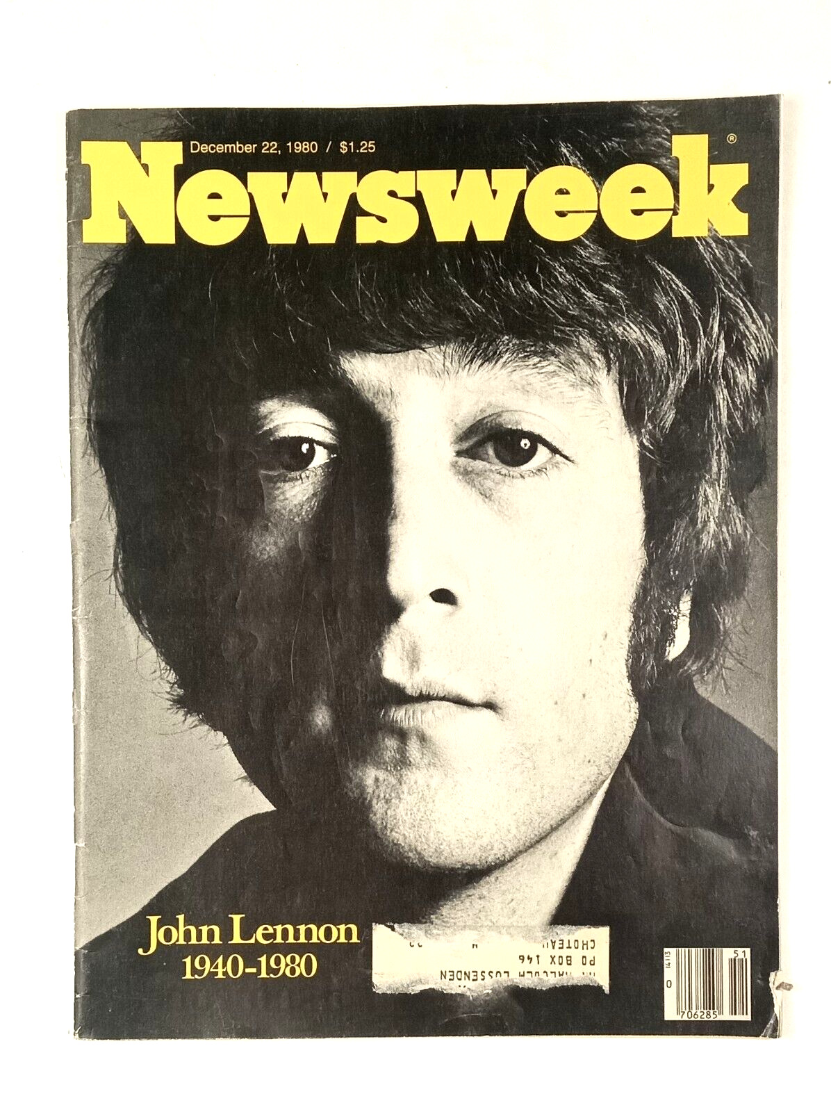 Newsweek December 22  1980 John Lennon Death Beatles   b4-