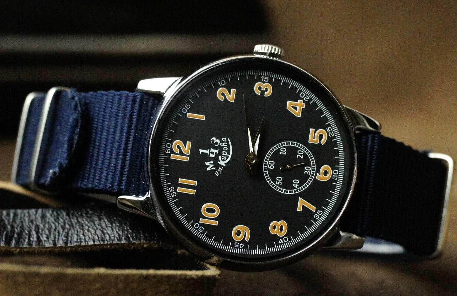 Kirov 1MChZ  Men\'s Watch Pobeda Vintage Mechanical Soviet Rare Wristwatch