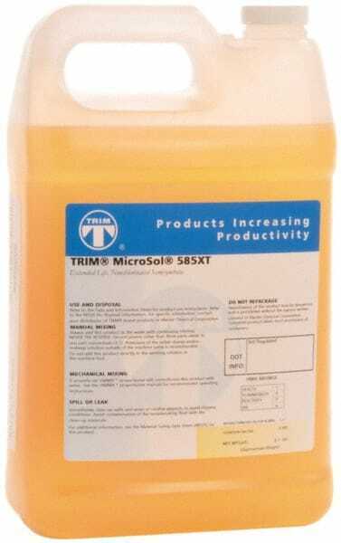 Master Fluid Solutions TRIM MicroSol 585XT 1 Gal Bottle Cutting & Grinding Fl...