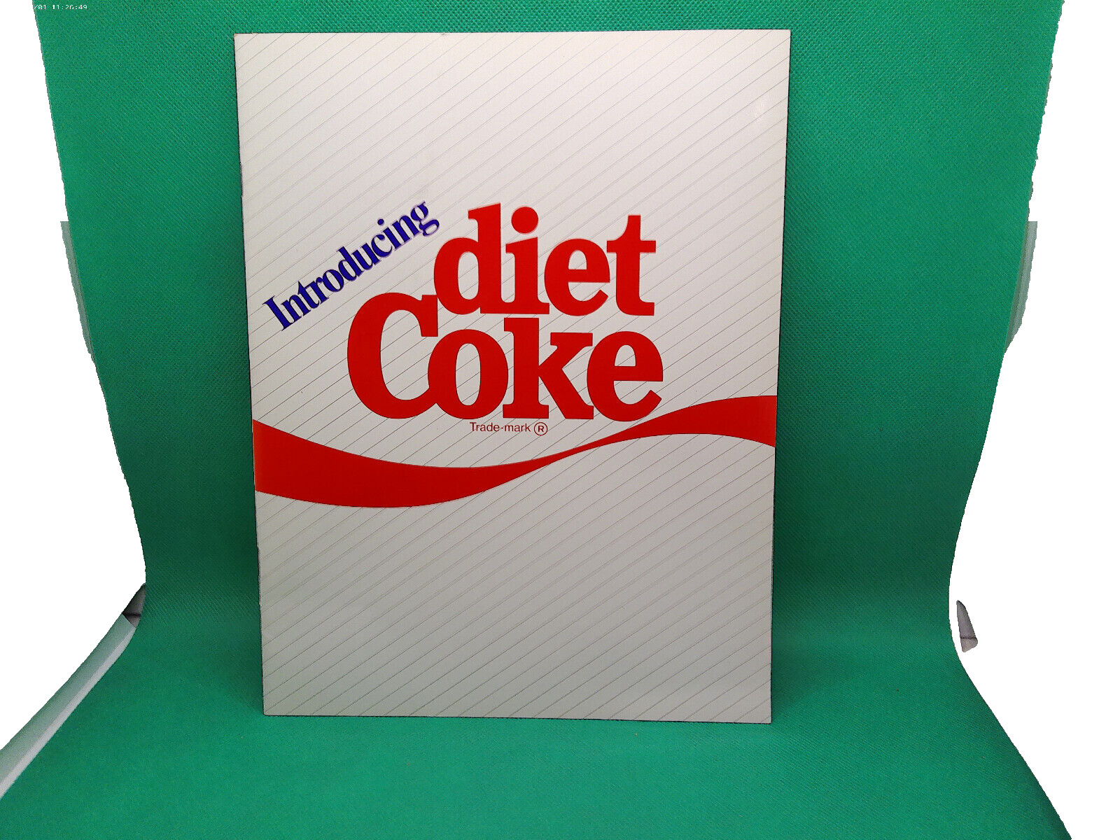 Introducing Diet Coke brochure for vendors 1980s era 10 pages in all promo