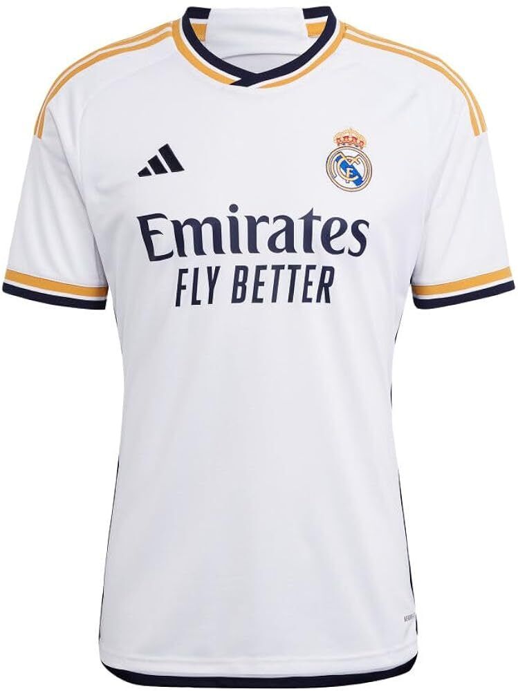 New Authentic Real Madrid Home Adidas White Jersey  2023/24