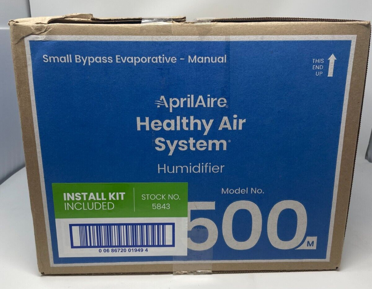 Aprilaire 500M Whole Home Humidifier with Install Kit