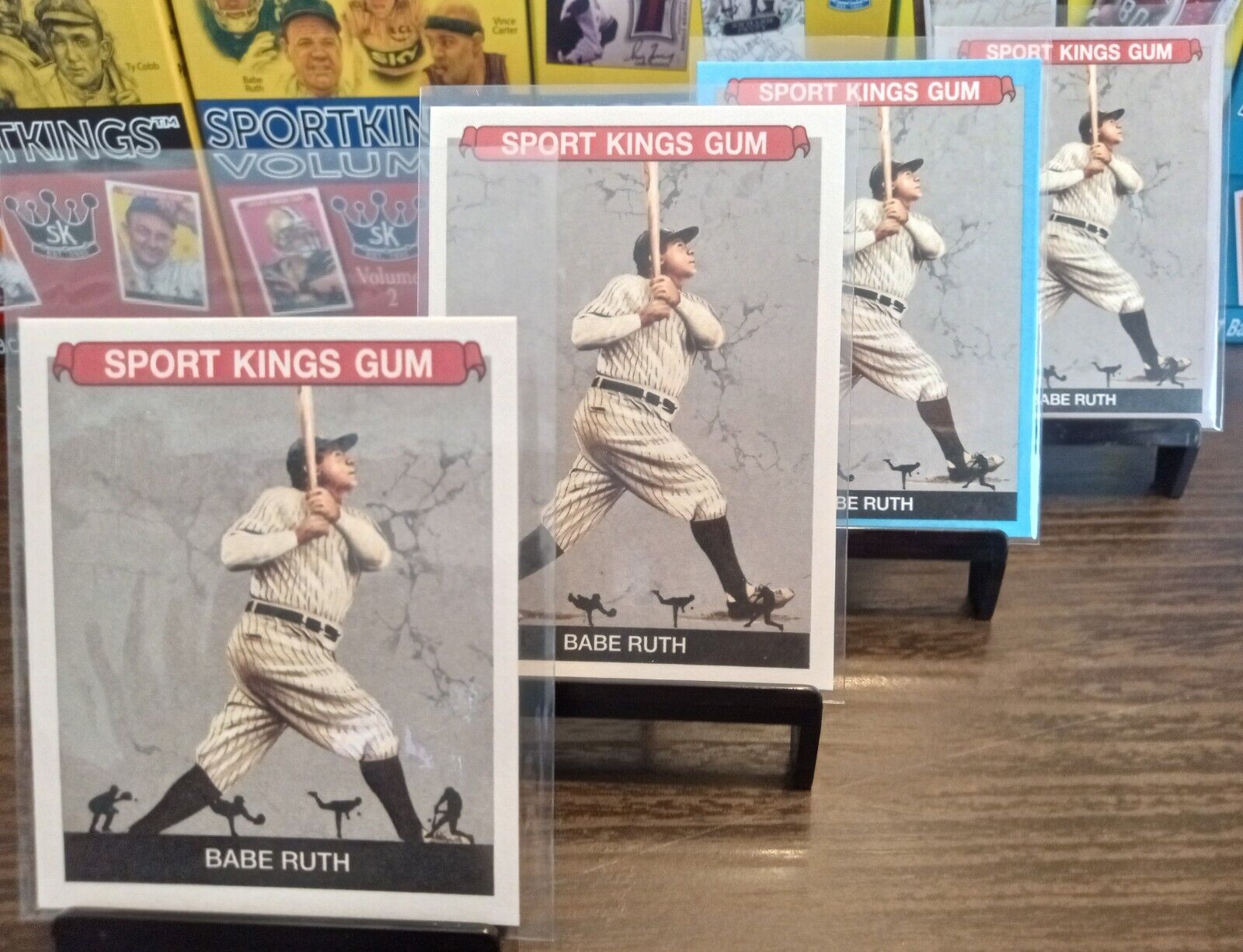 Babe Ruth 4 Case Hits Set Sportkings - #144