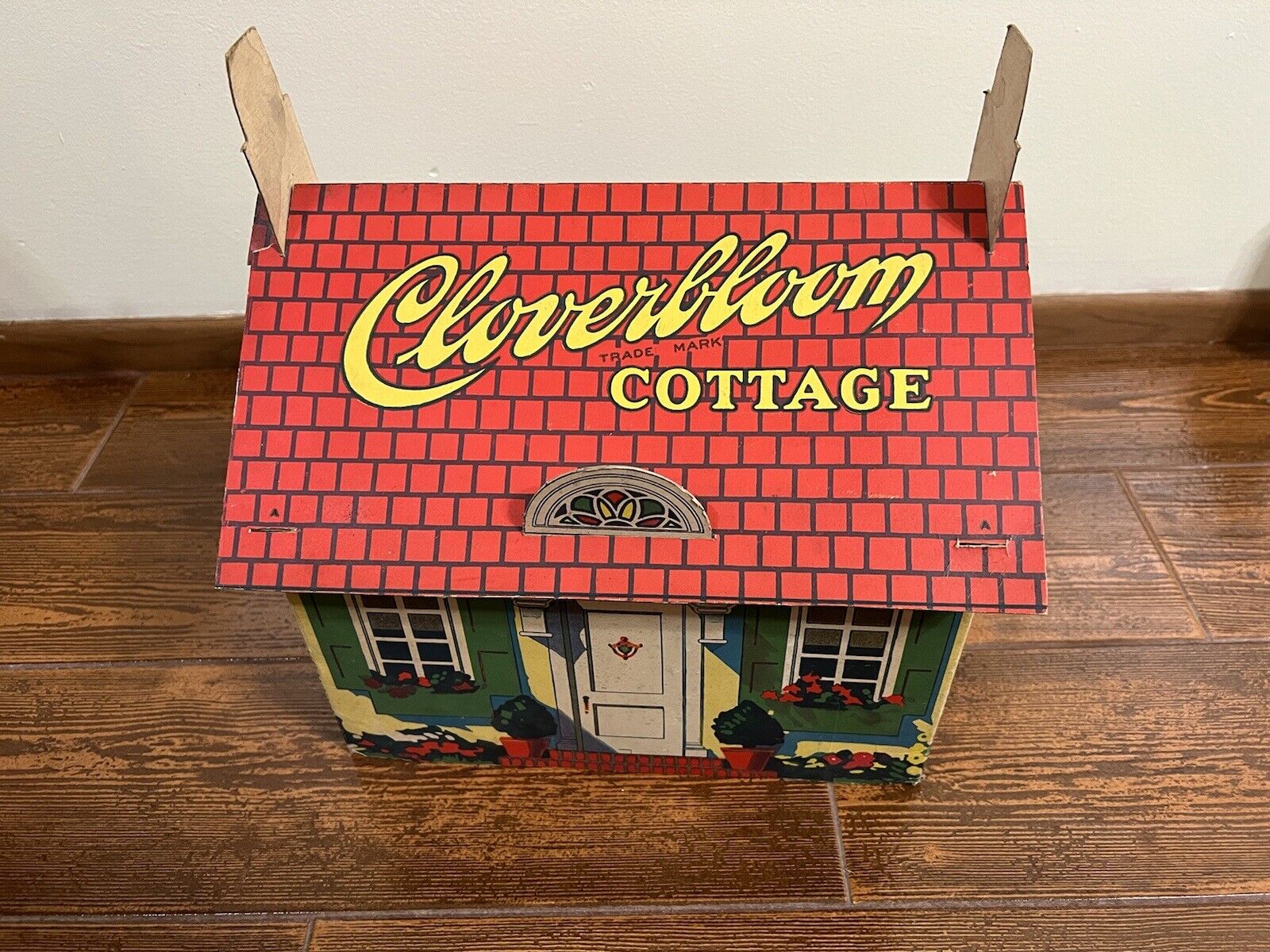 Vintage Armours Cloverbloom Butter STORE DISPLAY SIGN Cottage House Advertising
