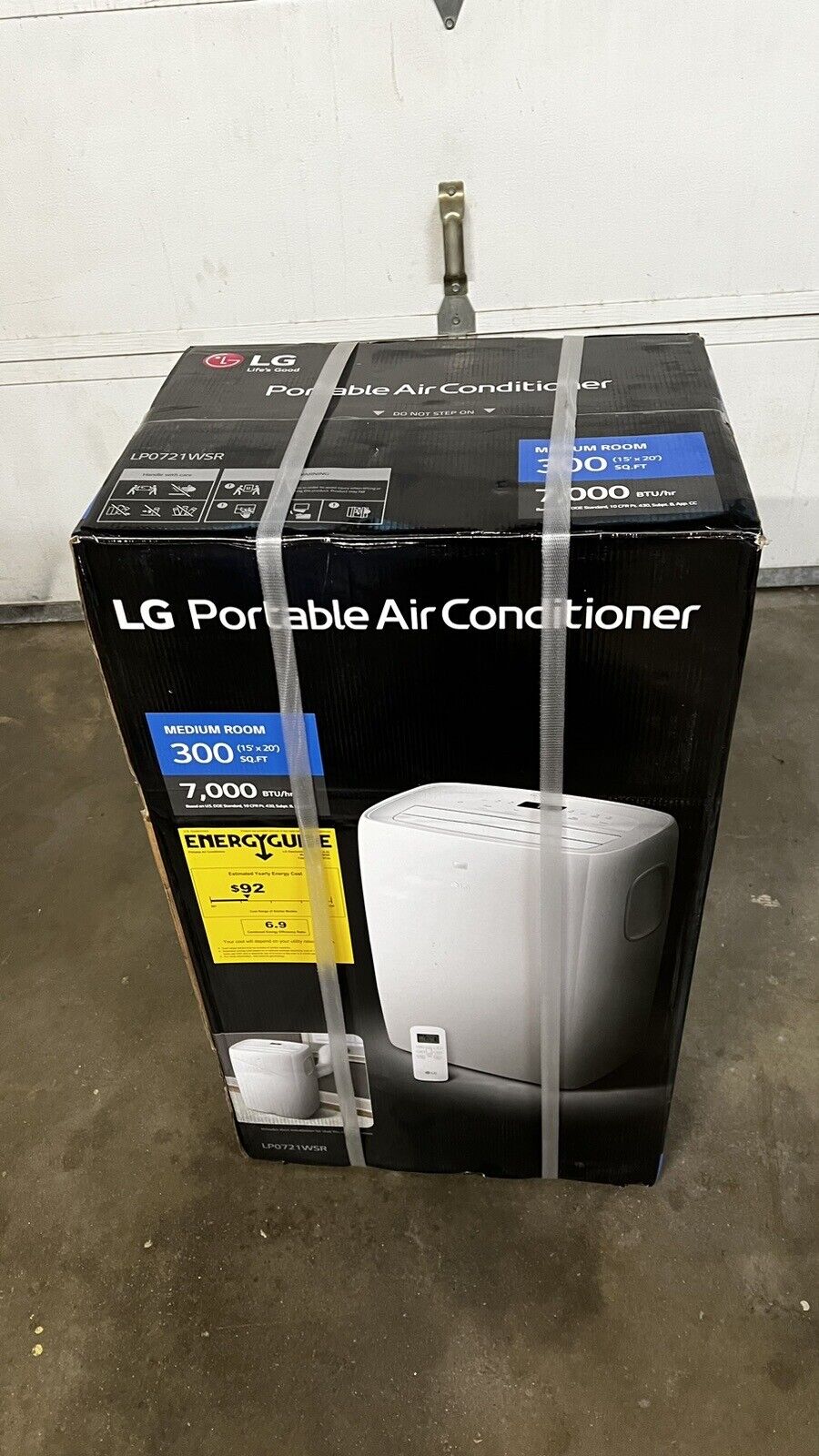 LG 7,000 BTU Portable Air Conditioner - LP0721WSR