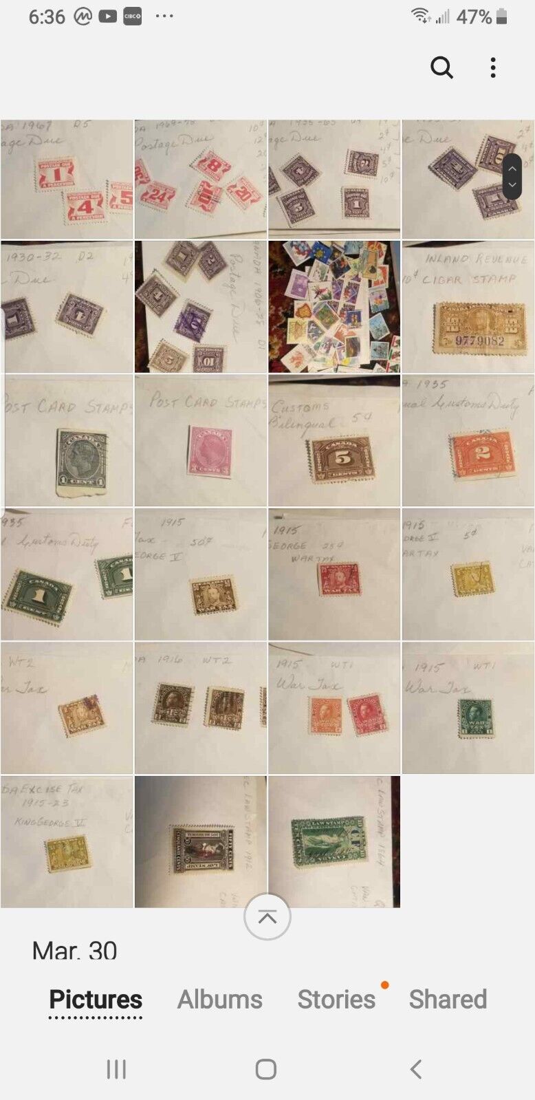Canada Newfoundland Prince Edward Island Rare Stamps Collection.