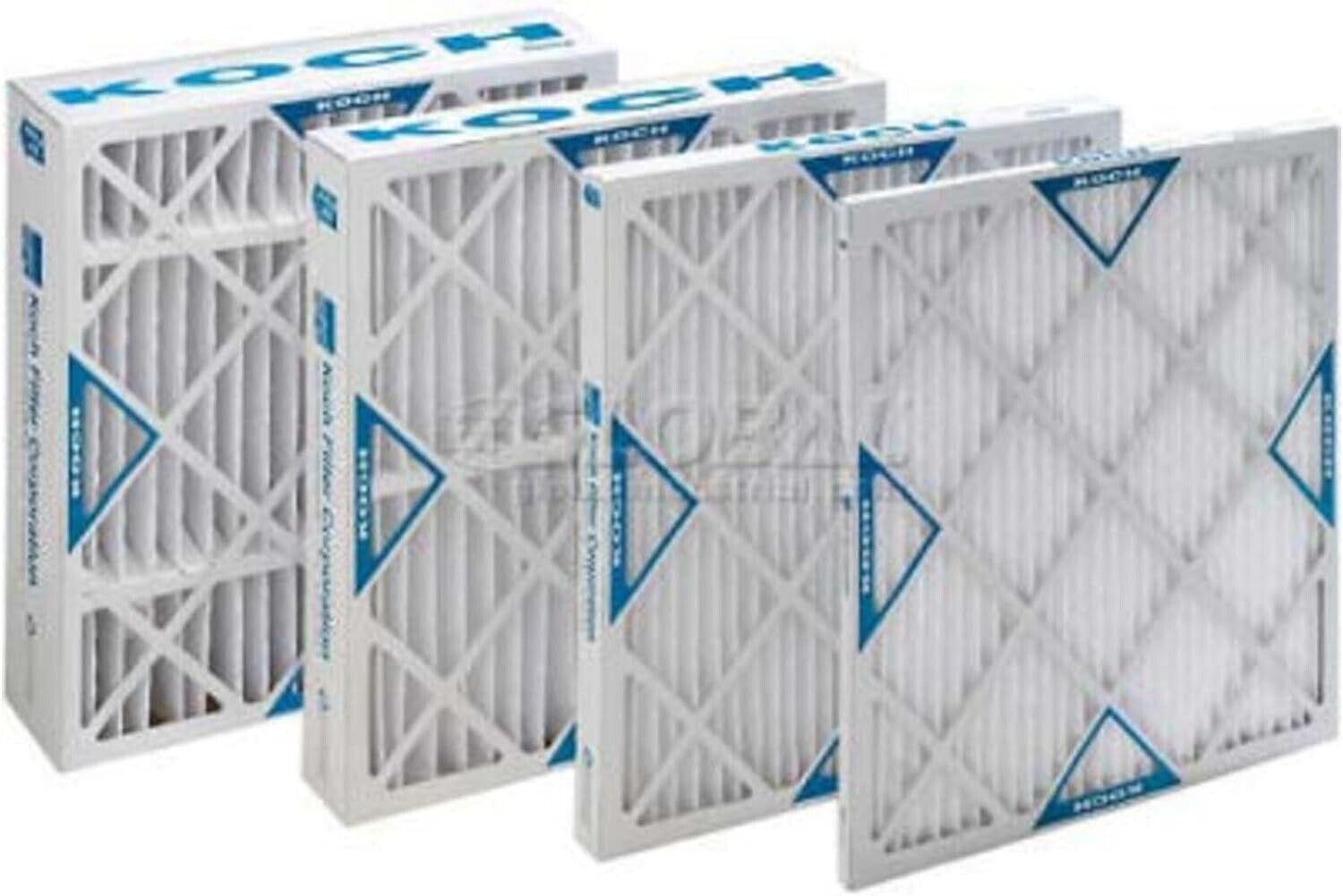 Koch MERV 8 Pleated Air Filter Multi-Pleat XL8 25x25x2 102-700-050 (12 case)