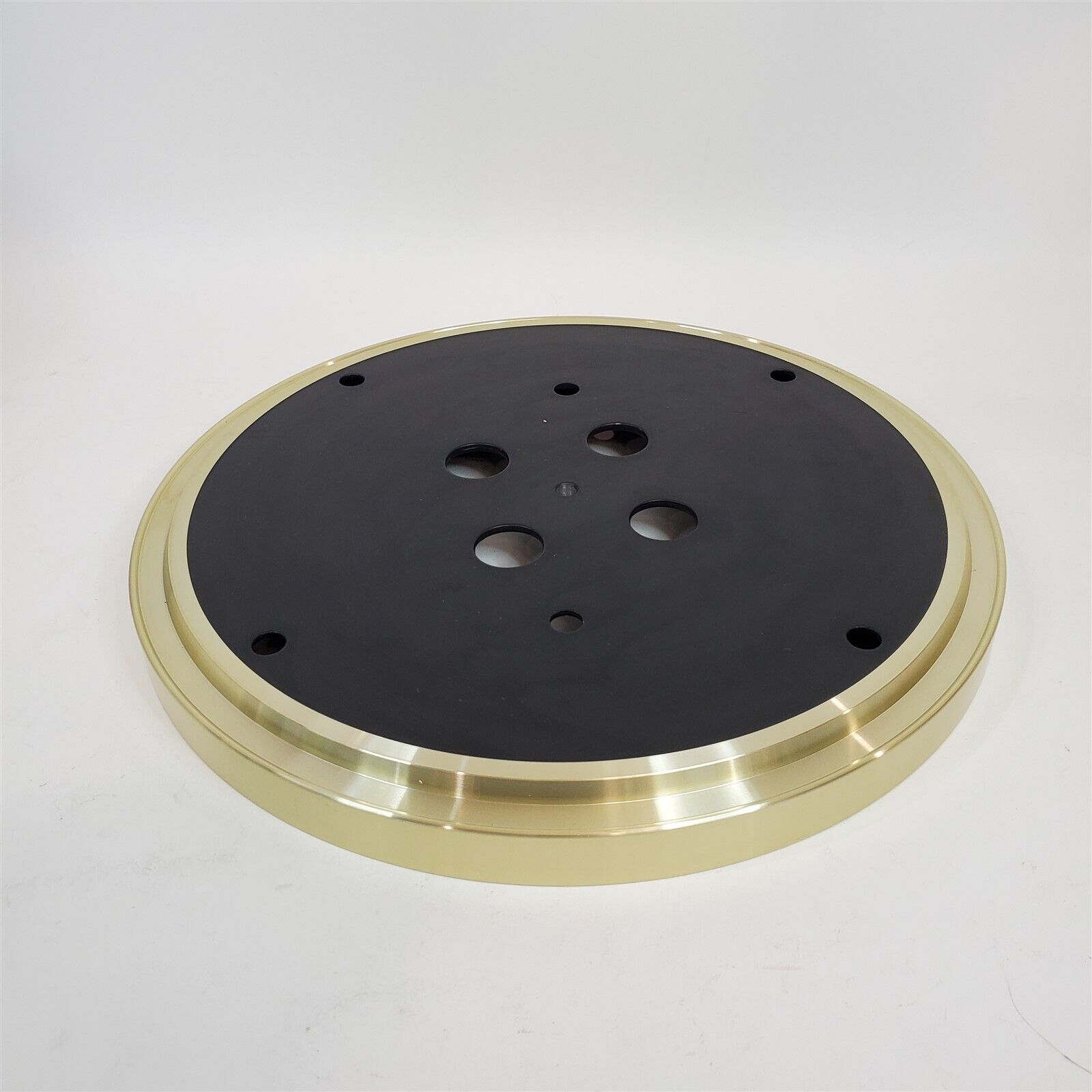 Turntable Platter Gold Color from a NOS Onkyo CP-1057F Automatic Turntable