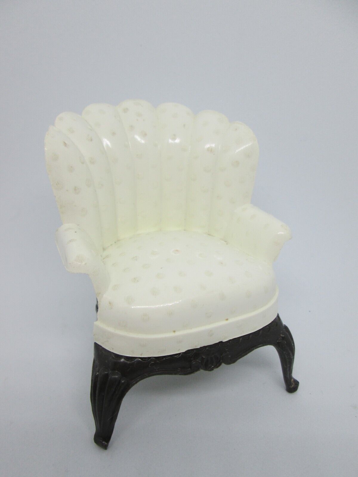 Renwal Creme Fluted Chair No. 77 Vintage