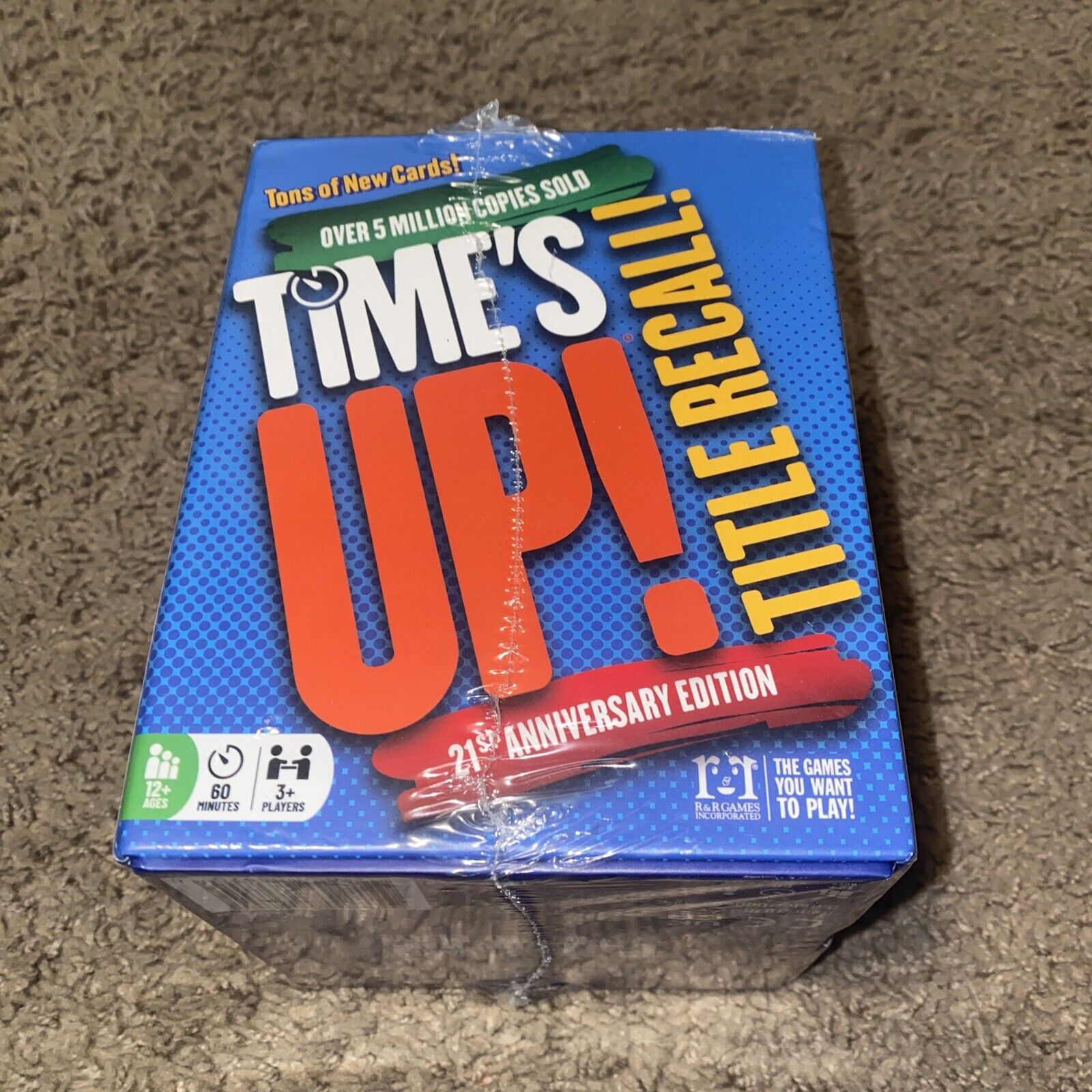SEALED Time\'s Up Title Recall 21st Anniversary Edition. BRAND NEW
