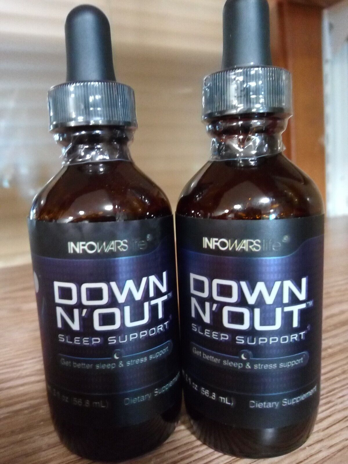 Down N Out 2oz liquid herbs & 4mg melatonin for a little extra sleep (2pk) $89