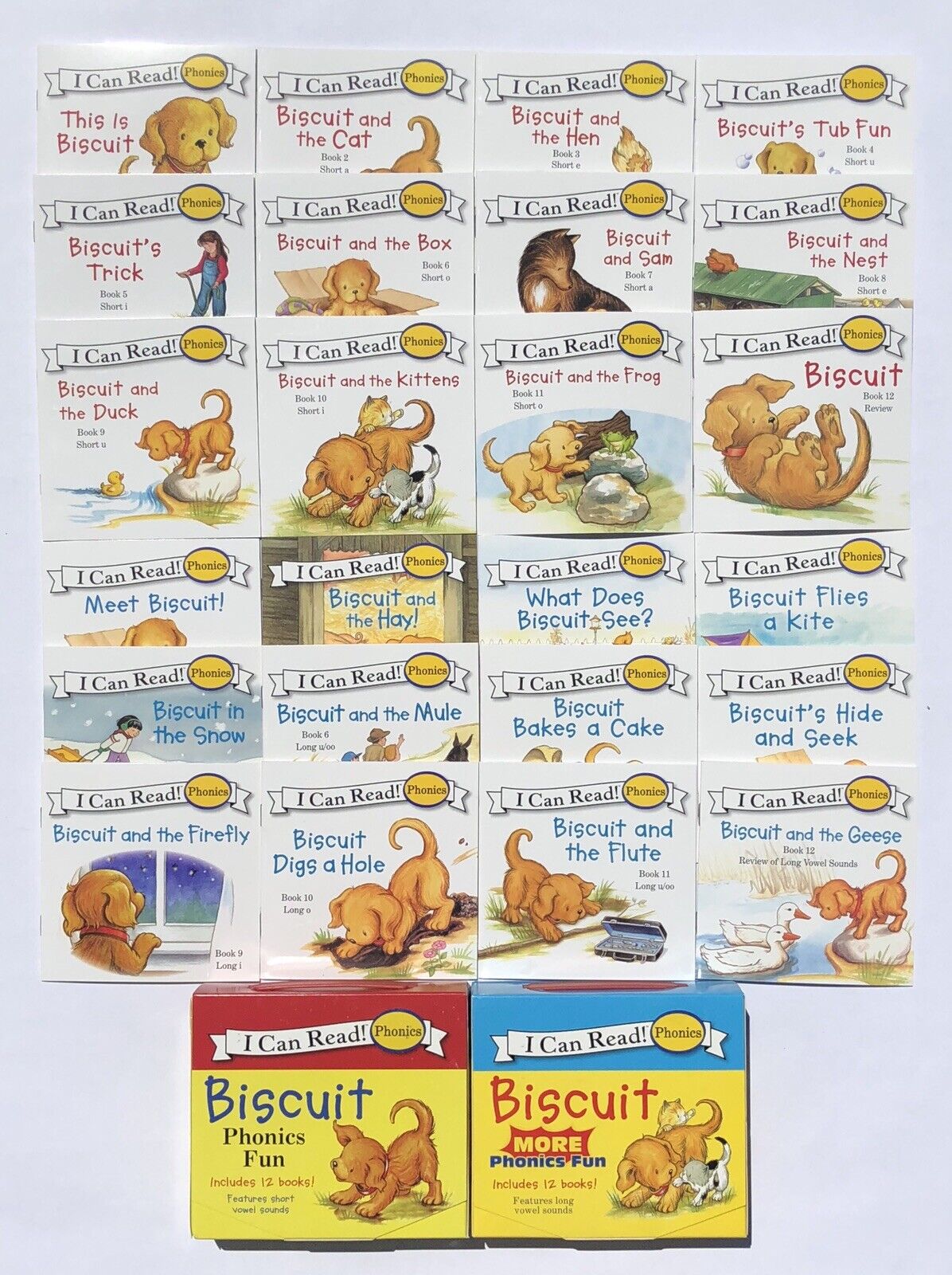 Biscuit Phonics Children’s Books Beginning Readers Kindergarten 1st Grade Lot 24